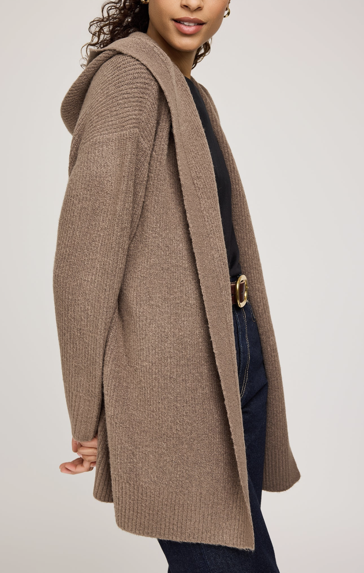 Ilana Cardigan | Heather Bark