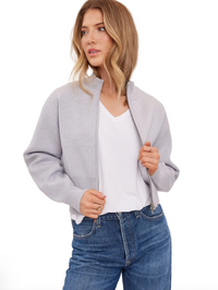 Rowan Cardigan | Heather Grey