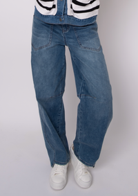 Milla Stretch Denim Pant | DIDI Dark