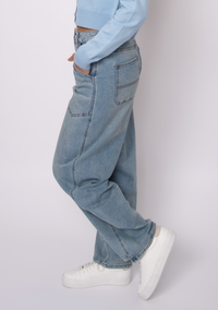 Milla Stretch Denim Pant | Light Wash
