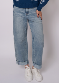 Barni Stretch Barrel | Light Wash
