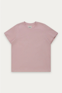 Boyfriend Cotton Tee | Blush