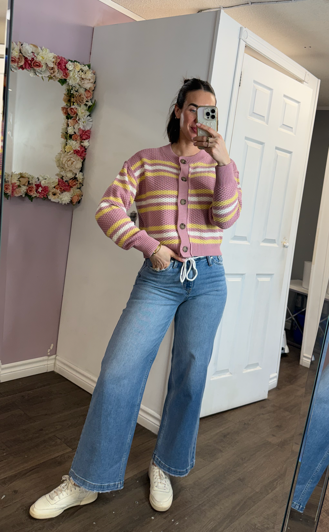 Lavana Long Sleeve Crew Neck Cardigan