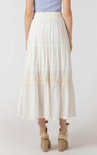 Crochet Maxi Skirt | Ivory