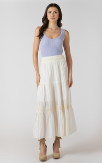 Crochet Maxi Skirt | Ivory