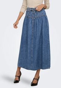 Onllyra Denim Skirt | True Blue Denim
