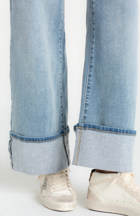 Morgan High Rise Cuffed Wide Leg | Rincon Beach