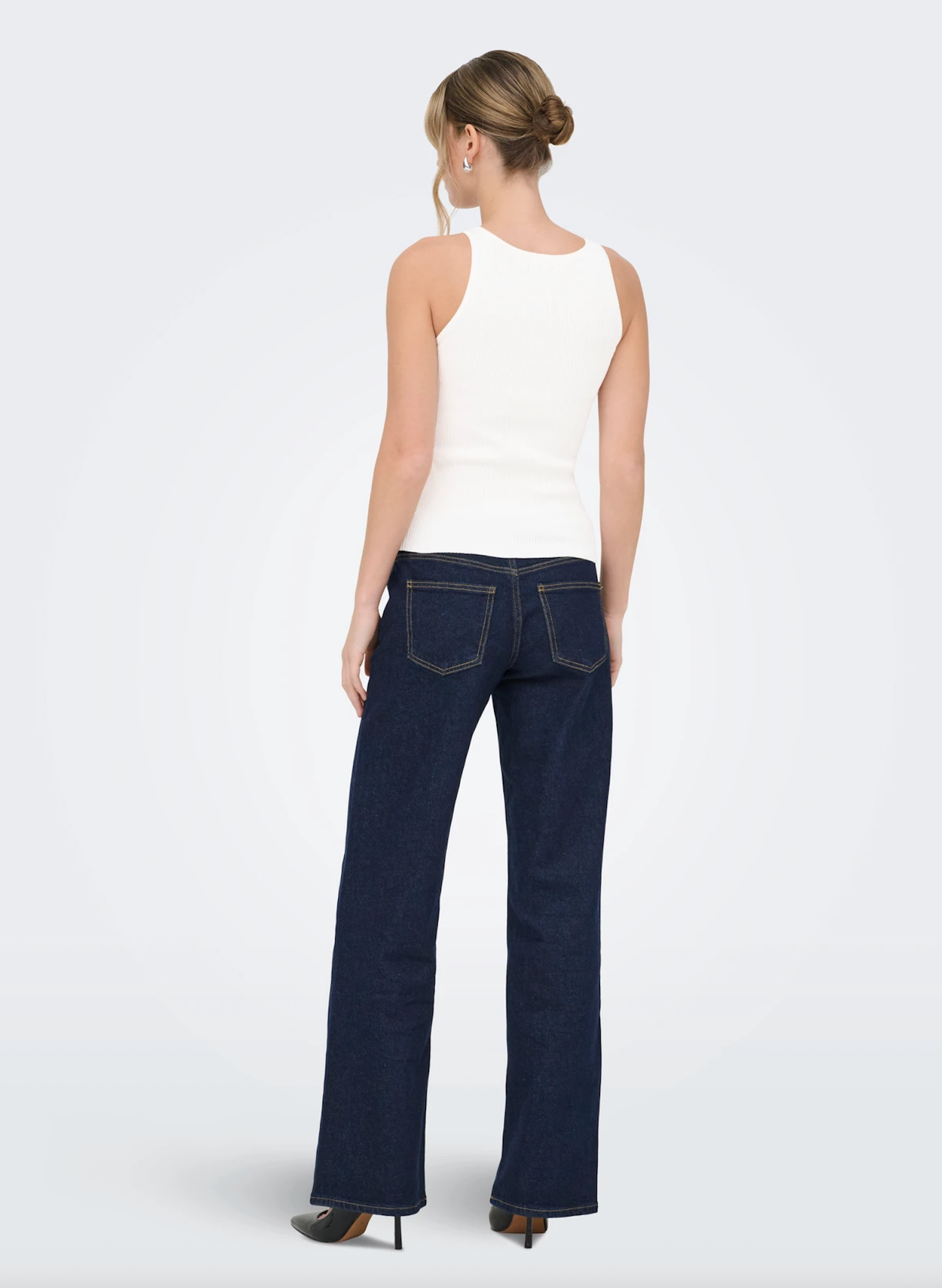Meddi Knitted Top | Cloud Dancer
