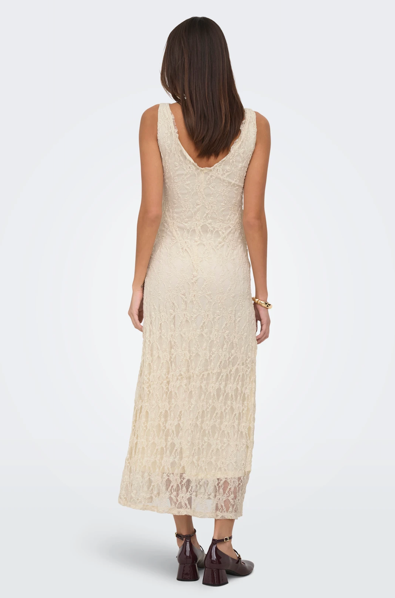 Albina Long Lace Maxi Dress | Birch