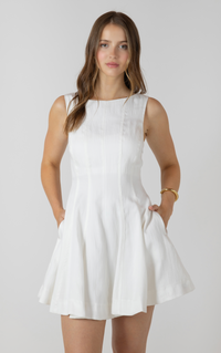 Fit & Flare Mini Dress