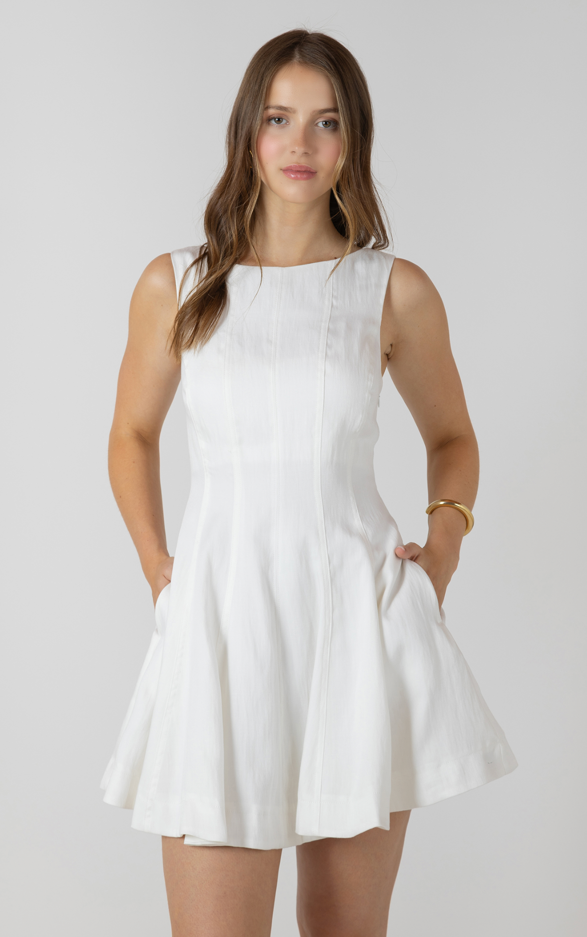 Fit & Flare Mini Dress