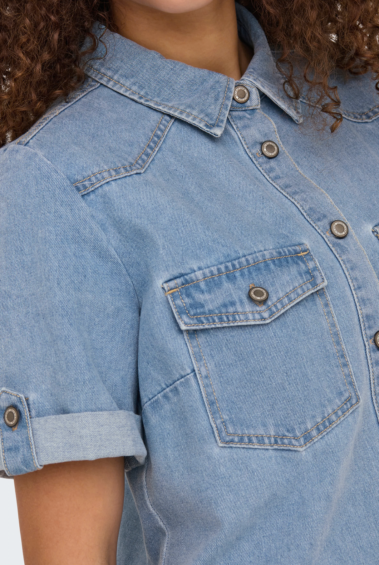 Onllisa Short Denim Dress