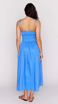 Liana Midi Dress |. Ocean Blue