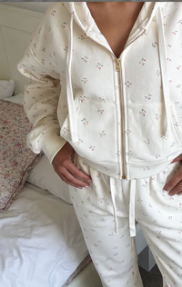 Camille Cotton Print Leisure Set