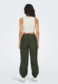 Onlvilma Cropped Tank Top | Cloud Dancer