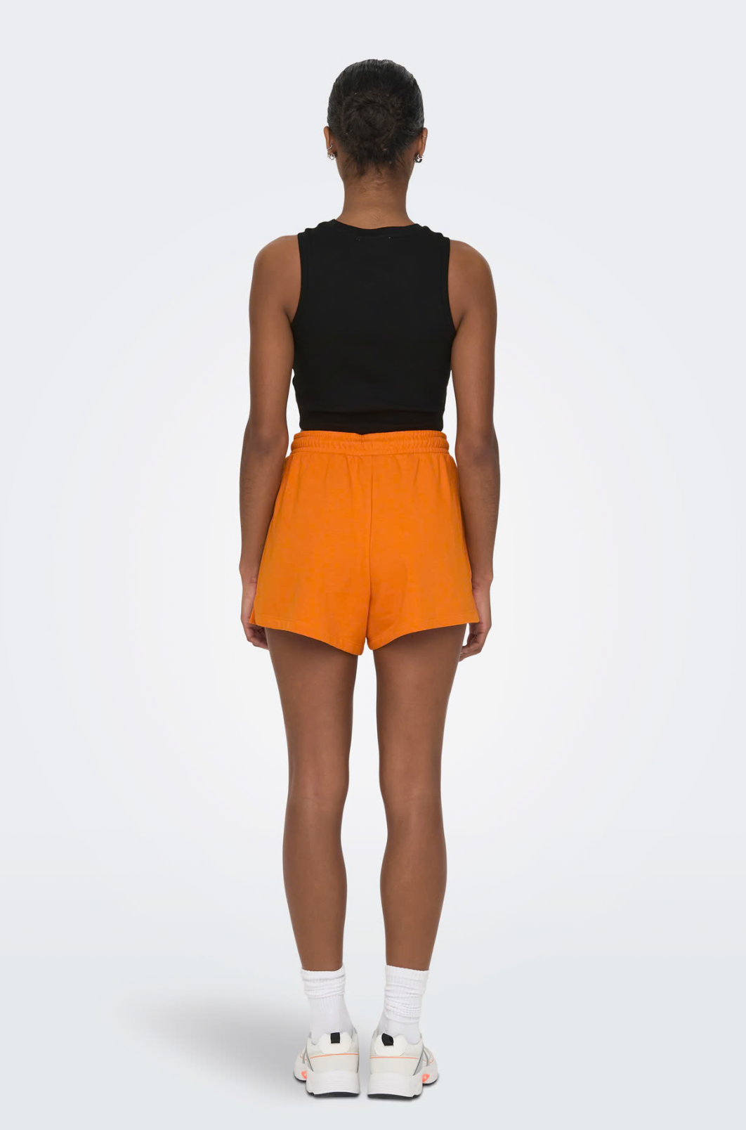 Onlvilma Cropped Tank Top | Black