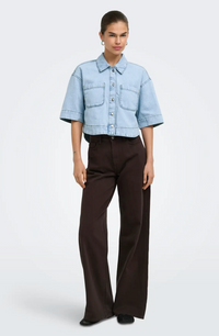 Onlcleo Short Sleeve Denim Shirt