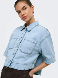 Onlcleo Short Sleeve Denim Shirt