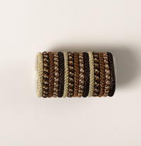15 Pack Hair Ties | Multiple Colours