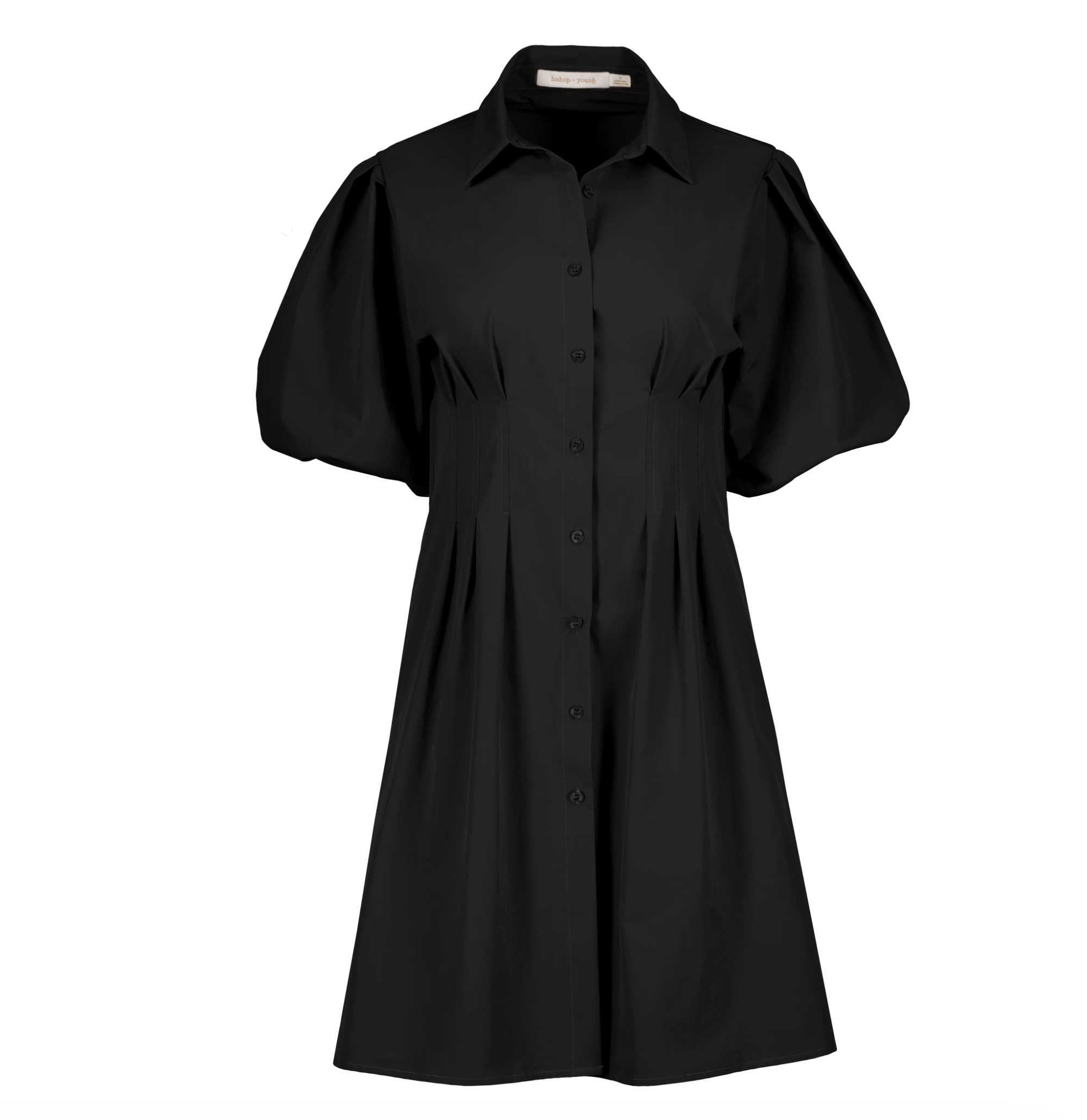 Jacqueline Mini Bubble Sleeve Dress