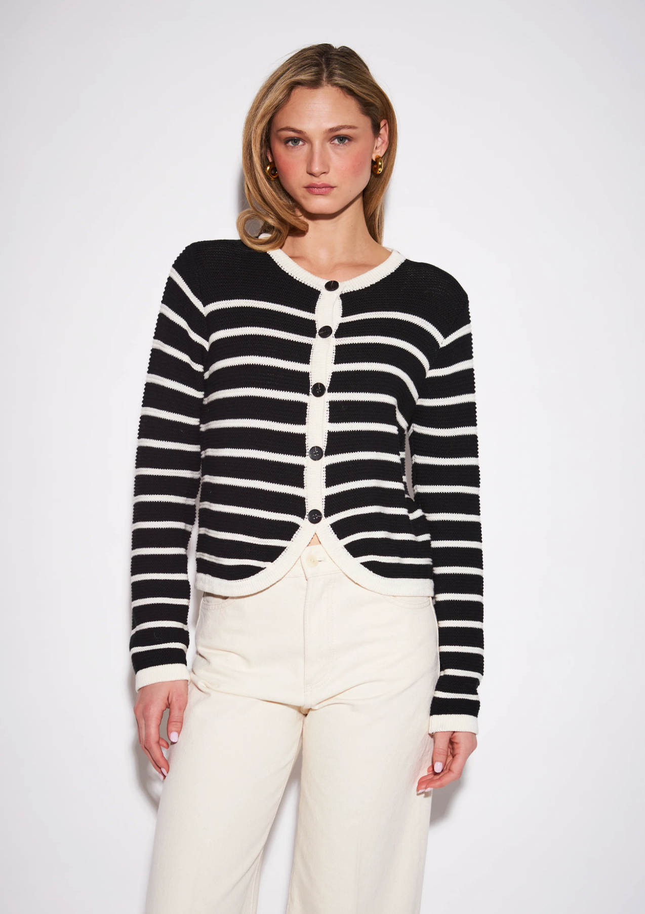 Naomi Striped Cardigan