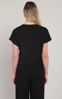 Textured Knit Top