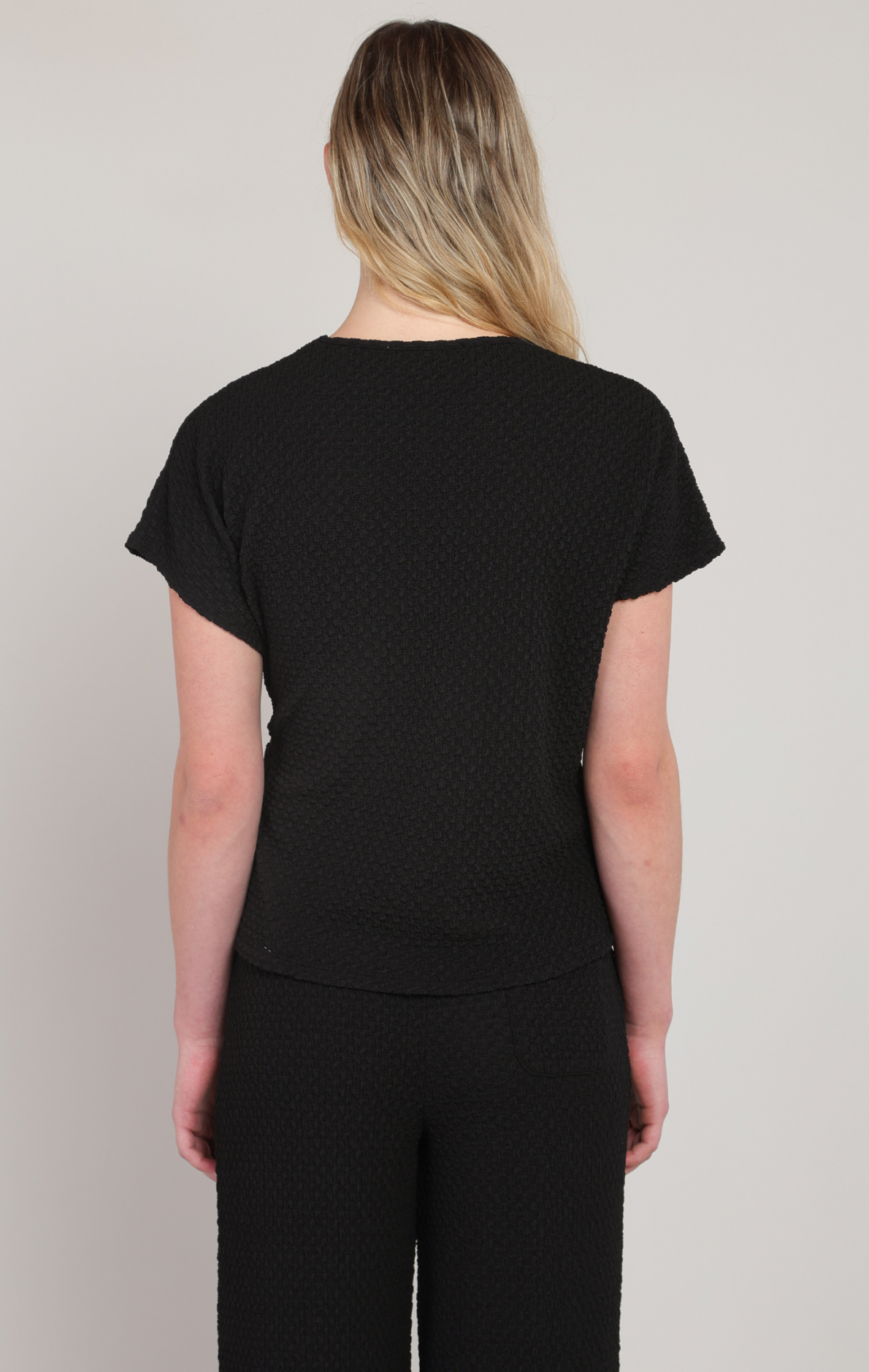 Textured Knit Top