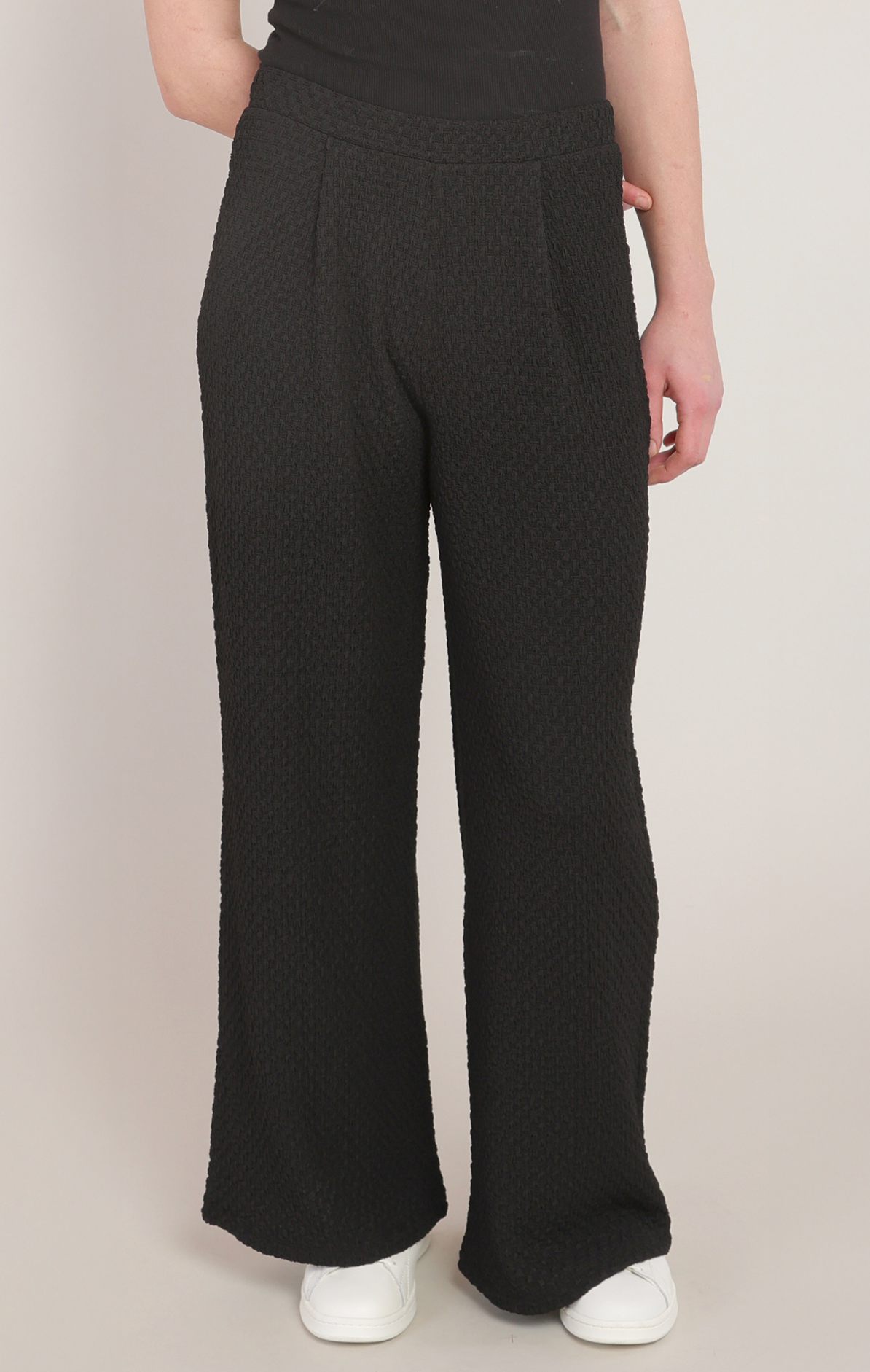 Textured wide Leg Pant