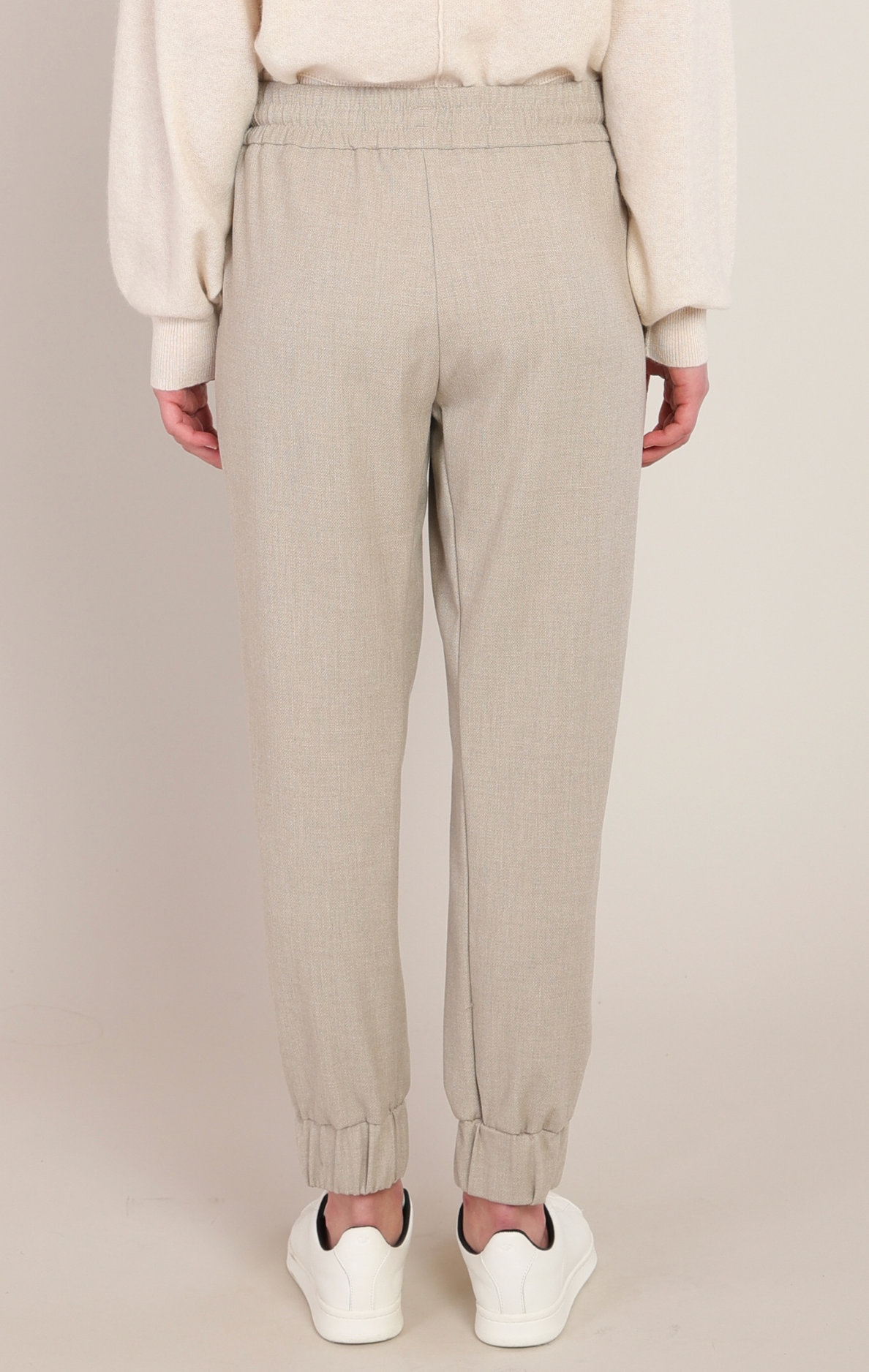 Cuffed Hem Pant | Oatmeal