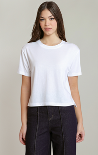 Essential Short Sleeve | White