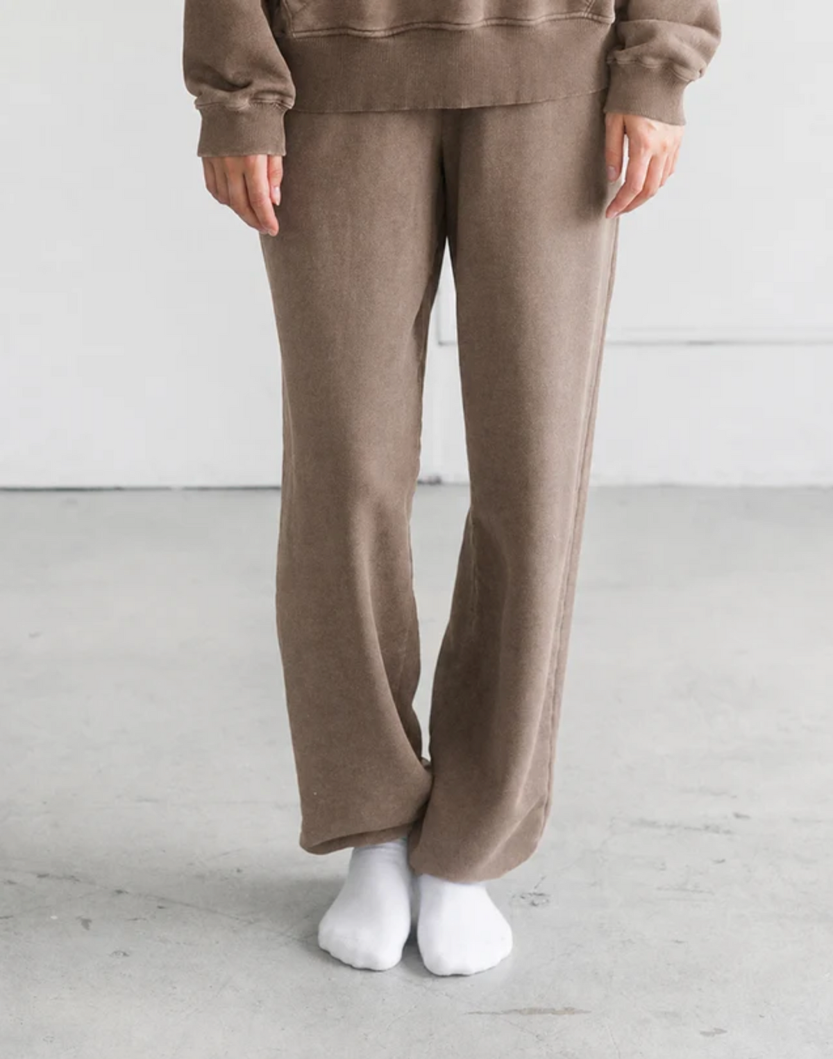 Oversized Jogger | Washed Brown