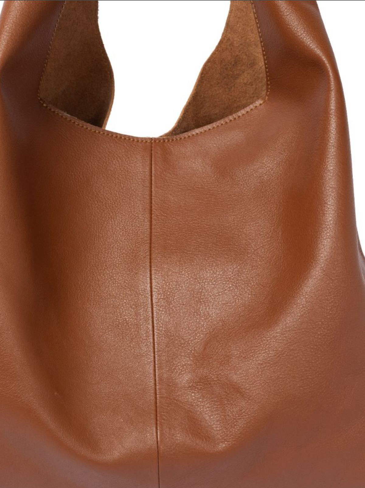 Knot Leather Shoulder Bag | Tan
