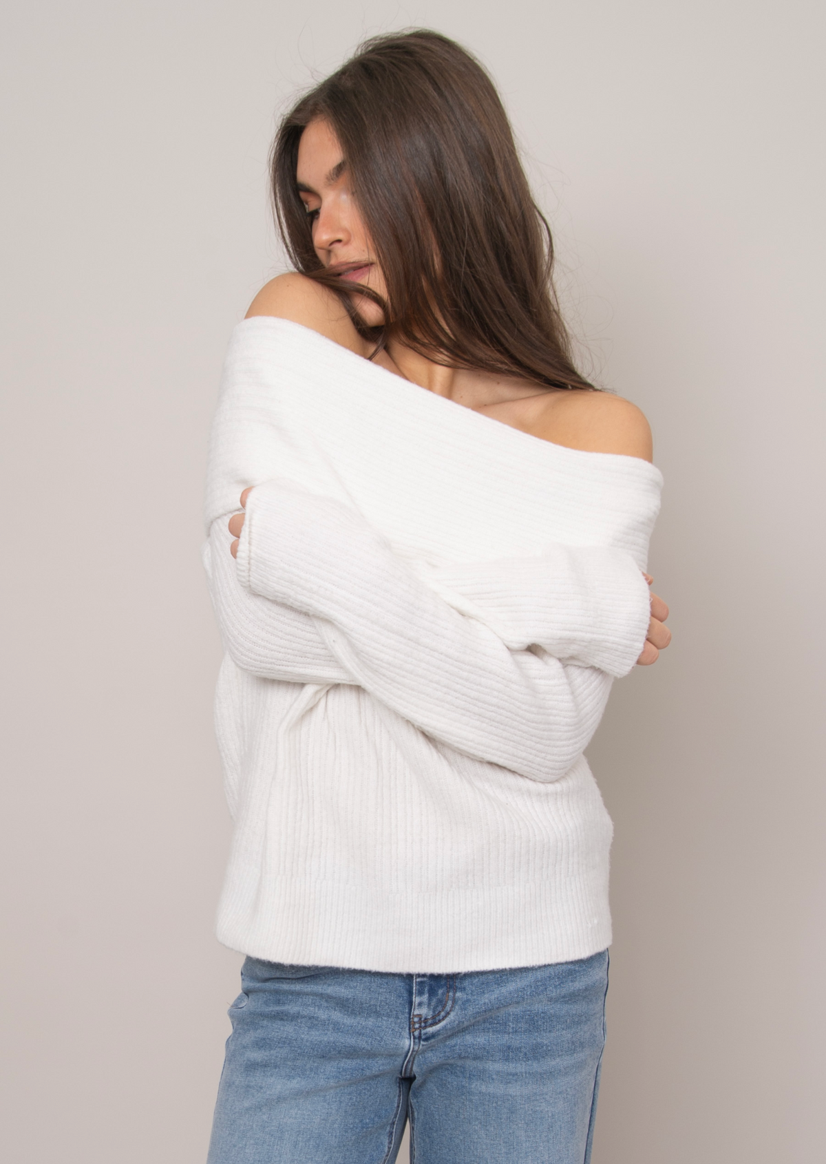 Marylin Pull Over | Winter White