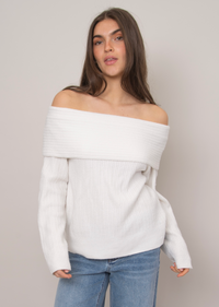 Marylin Pull Over | Winter White