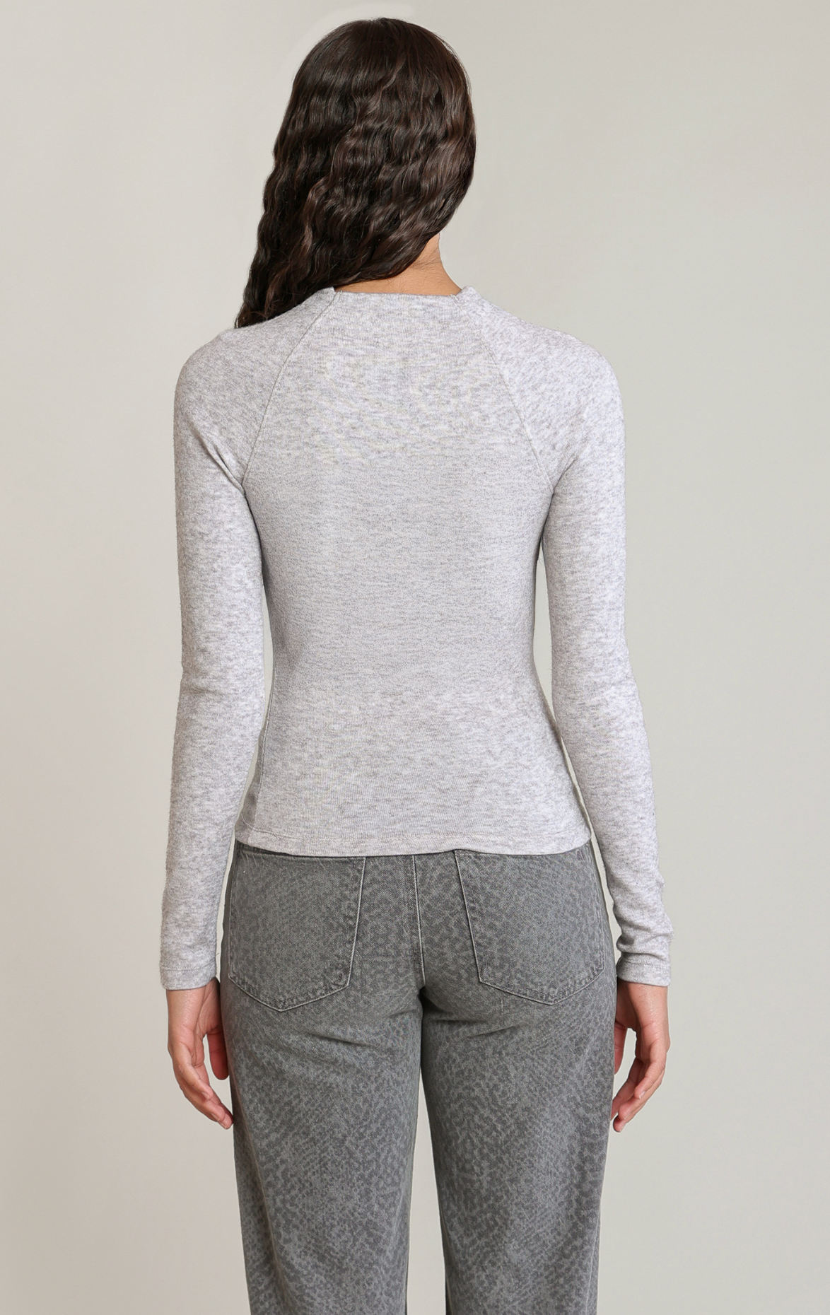 Raglan T-Shirt | Light Heather Grey