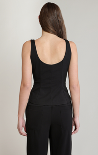 Embellished Peplum Top