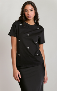 Embellished Bow Top