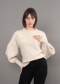 Tallula Long Sleeve Embroidered Pullover