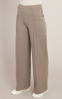 Twill Pocket Pant | Warm Taupe