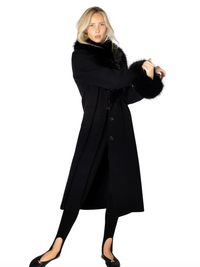 Vicki Essentials Faux Fur Coat