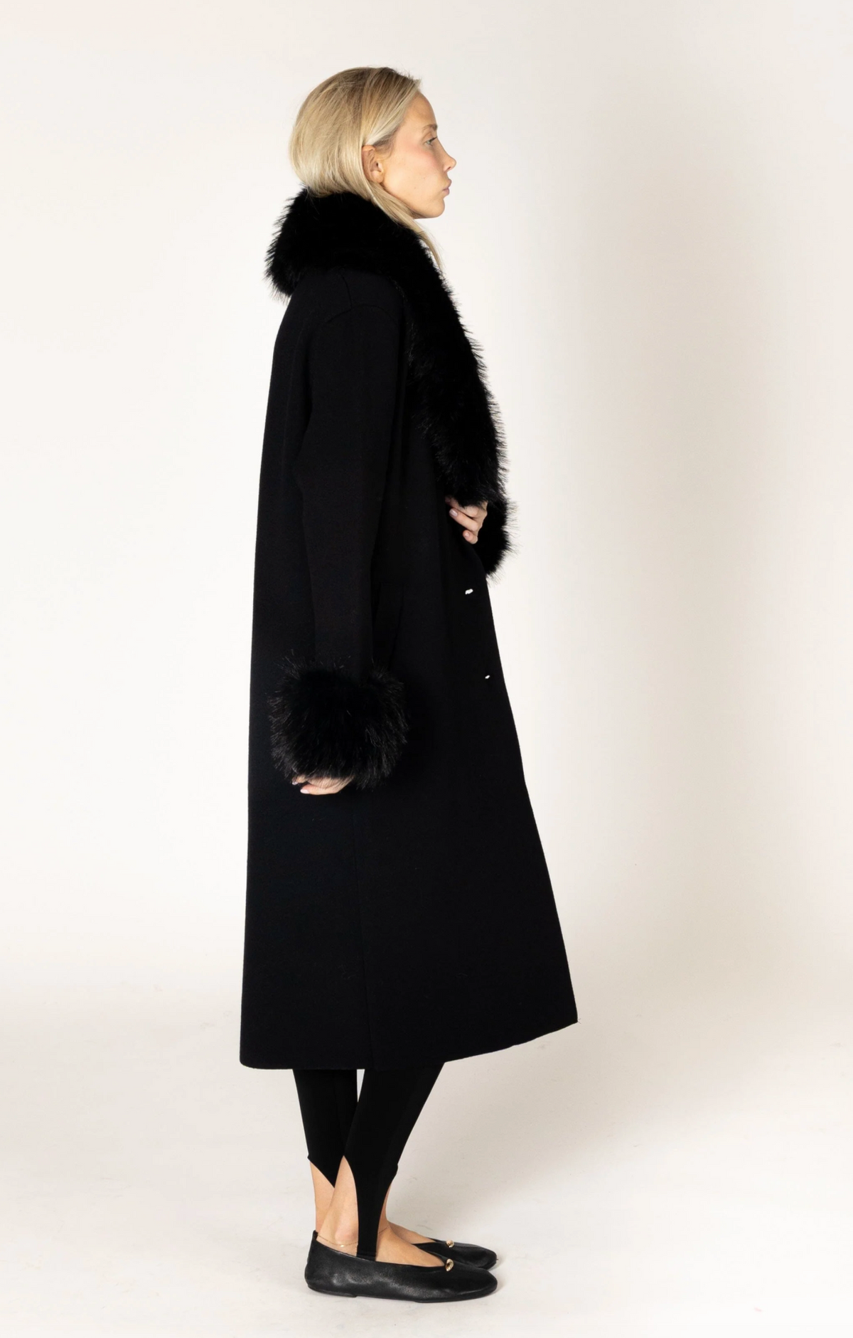 Vicki Essentials Faux Fur Coat