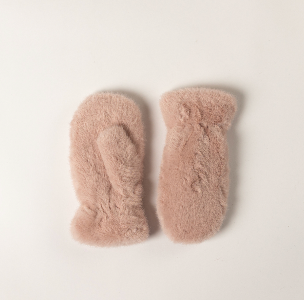 Faux Fur Luxe Mittens
