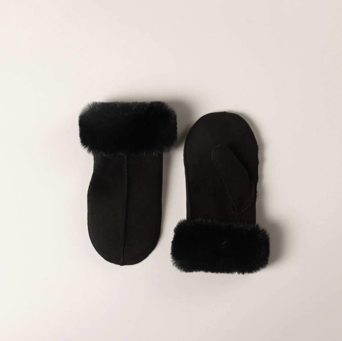 Faux Suede Luxe Mittens