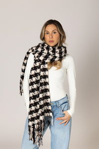 Houndstooth Supersoft Scarf