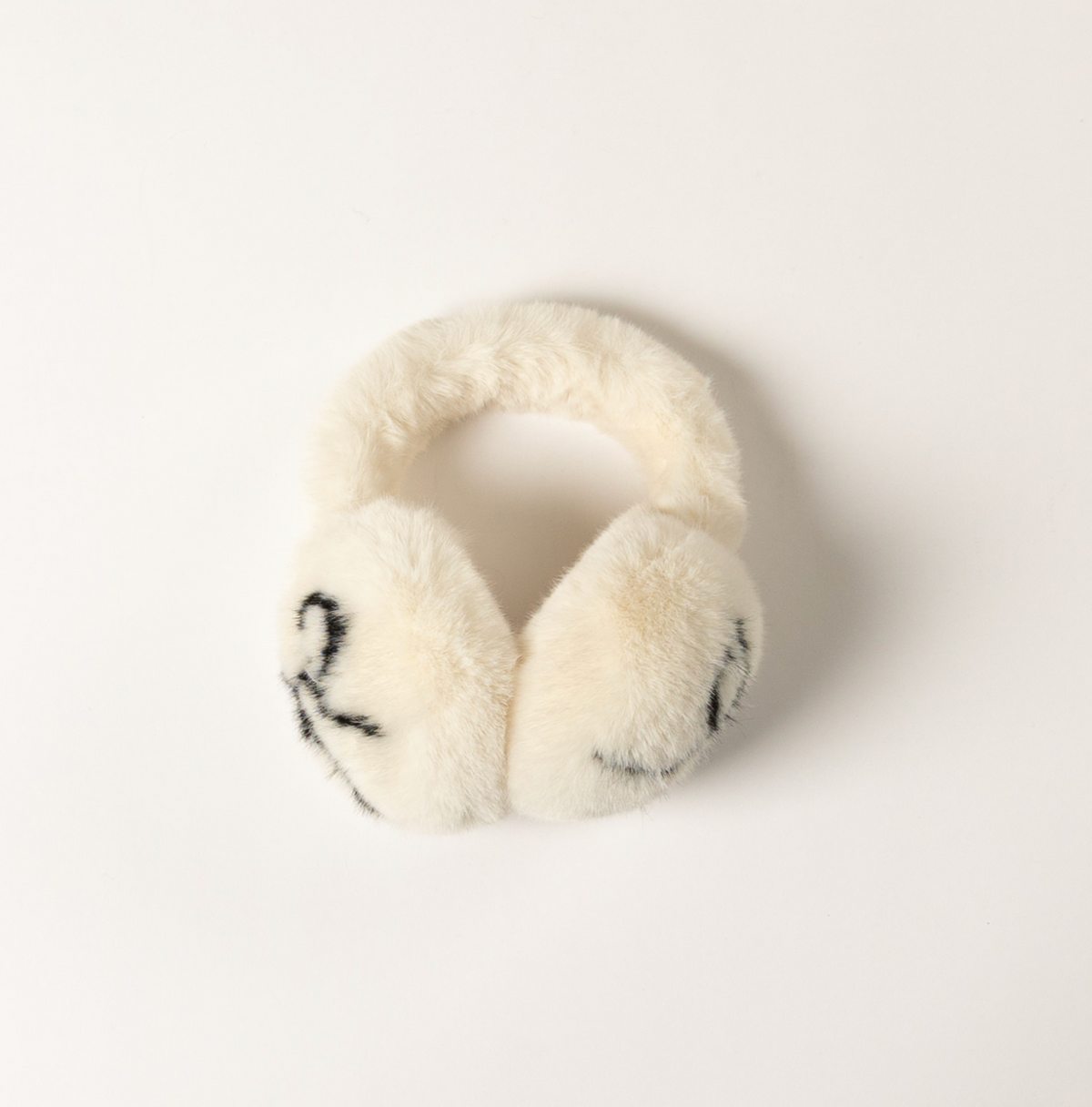 Faux fur Bow Ear muffs