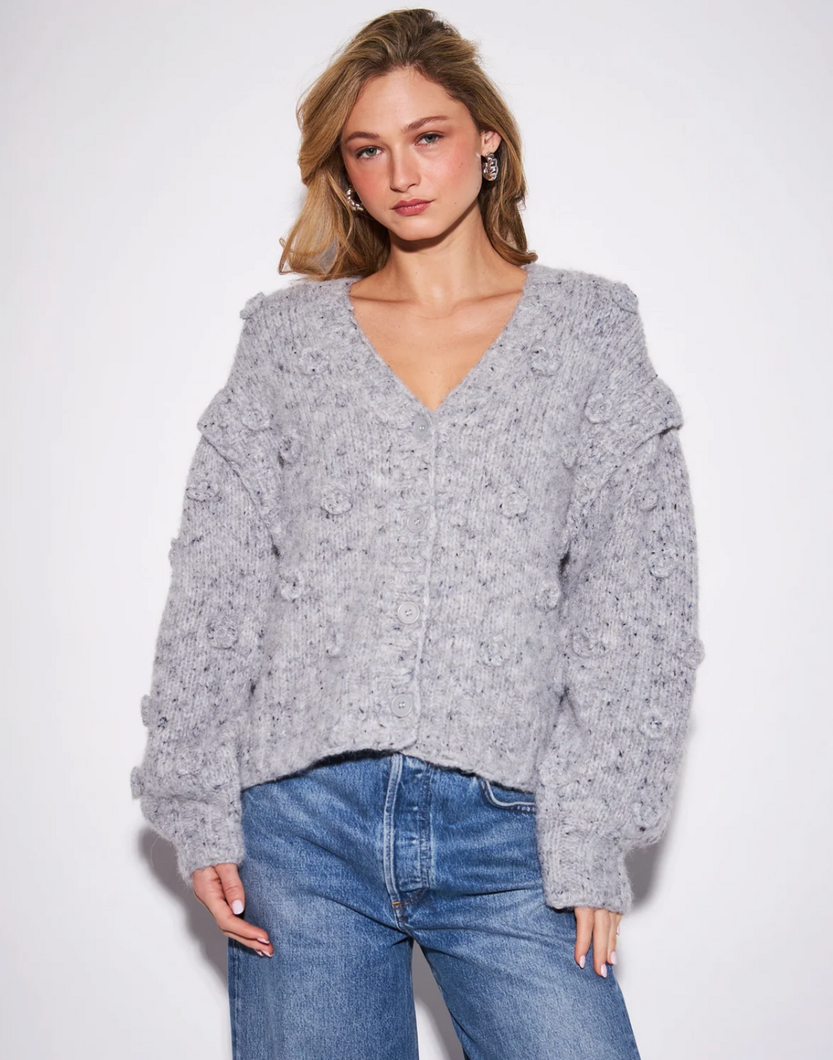 Macro Cardigan | Midnight Garden