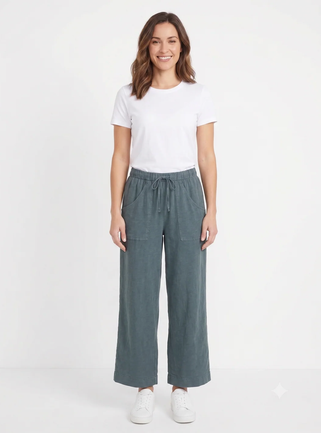 Elsa Cotton Slub Jersey Pant