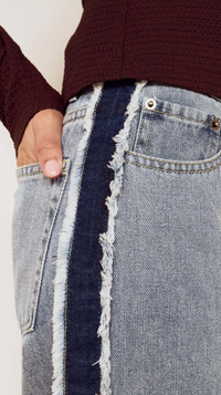 Tate Contrast Denim
