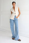 Soho Vest in Sand