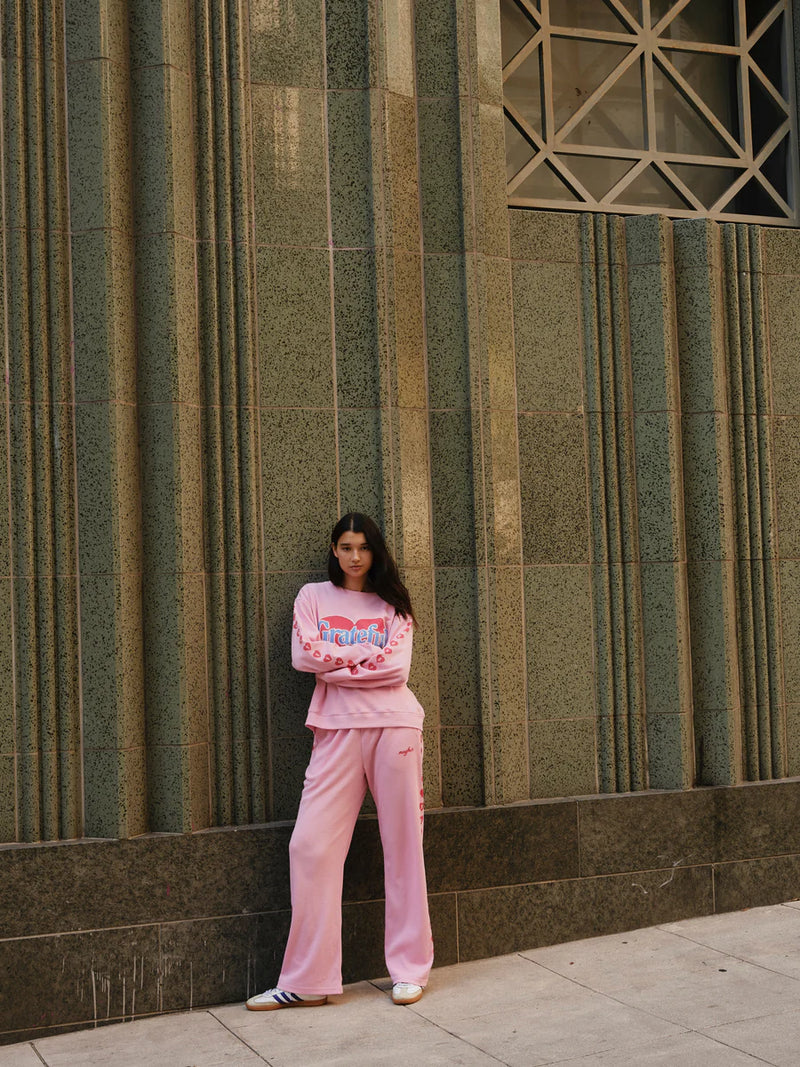 Grateful For Today Waffle Sweatpants